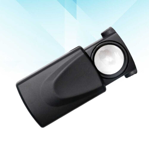 Pull-Type Schmucklupe 30x Mit LED 21mm Für Edelsteine Münzen 2