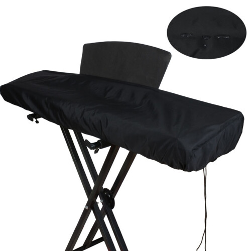 Klavierabdeckung Klavier Wasserdichte Abdeckung Black