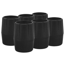 6Stk Gummikäppchen Gitarrenständer Schwarz Antirutsch Fußschutz