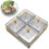 1Set Graue Süßigkeitenschale Mit Tablett Snack Servierplatte 6