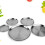 1 -Essensplatte, rostfrei, langlebig, ideal für BBQ 3