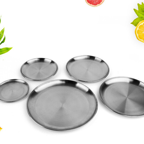 1 -Essensplatte, rostfrei, langlebig, ideal für BBQ 2