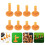Golf Tees 8pcs Golf Golf Matte Tees Golf Basis Golf Praxis 6