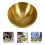 Kleiner Metall Schüssel Golden 1 11