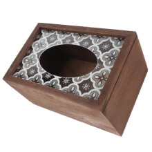 Papierhandtuchbox Holzhalterung Mit Deckel Für Haushalt