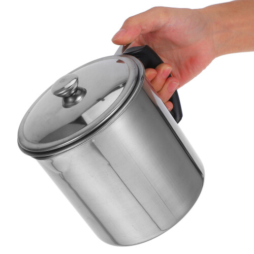 Baconfett Behälter 1,8 L Mit , Deckel Und Griff 2