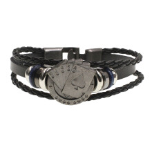 personalisiertes handgemachtes armband rindsleder