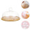 1 brotplatte mit glasdeckel, snacktablett 3