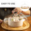 1 brotplatte mit glasdeckel, snacktablett 9