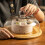 1 brotplatte mit glasdeckel, snacktablett 7