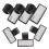 6 namensschilder doppelseitig hand-identifier 5