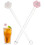 2 kreative Rührstäbchen, Mischlöffel, -Swizzle-Sticks 3