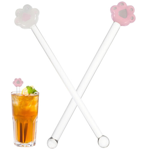 2 kreative Rührstäbchen, Mischlöffel, -Swizzle-Sticks 2