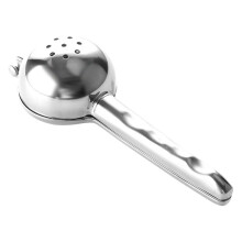 1Stk Handlicher Zitronenentsafter Aus Edelstahl Für Küche Silber