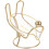Spenderhalter Abfluss Seifenschale Mit Hase Design 2