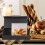 Brotkasten Schwarzer Clamshell- Aus Metall 5