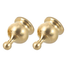 2 Schirmknopf Kupfer Kronleuchter