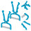 1 set, 2 manuelle gesichtshaarentferner, haar-threader 11