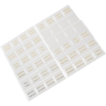 10 -index-register aus leder, studien-tabs, aufkleber