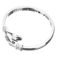 handhug-ring für frauen: ehering, verlobungsring, offen verstellbar