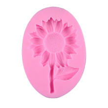 Sunflower Silikonform Für Marzipan Mousse Dessert Pink