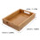 Tablett Aufbewahrungs Snack Tablett 7