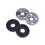 4Stk Druckplatten Für Winkelschleifer, Flansche Bunt, Robust 1