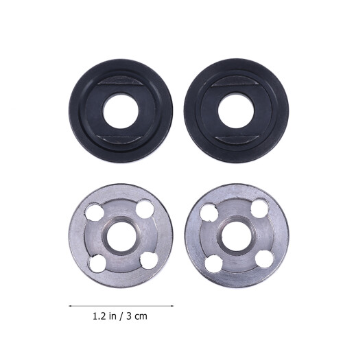 4Stk Druckplatten Für Winkelschleifer, Flansche Bunt, Robust 1