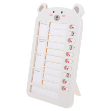 3Stk Chores Chart To-Do- Mit Karten Für Kinder Erwachsene Beige