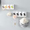 Piano Hook Hidden Foldable Four-Grid Hook For Key And Hat Storage Folding Hat Hook 5