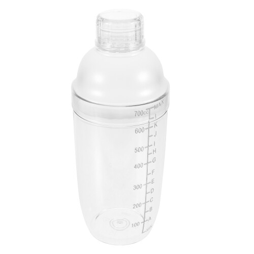 Transparenter Cocktailshaker Barschüttelbecher Milchteeschüttler 700ml 2