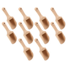 10 Milchtee Mini Honig Holzlöffel