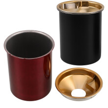 2 aschenbecher mit deckel, winddicht, indoor outdoor