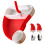 1 set silikon weihnachtsmannmütze form mit gabel löffel 1