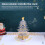 3D Xmas Greeting Card Paper PVC Multi Decor 3