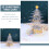 3D Xmas Greeting Card Paper PVC Multi Decor 10