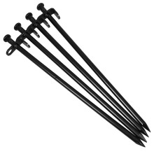 4Stk Gartenzubehör Pflanzenhalter Metall Erdnägel Pflanzhaken