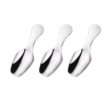 4-teiliges -Set: Mini-Löffel für Kinder (Silber)