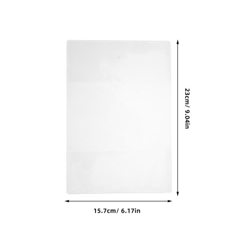 transparente a6 antirayones para cuaderno o libro 1