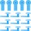 100 . etiquetas oreja ganado identificación tpu 1