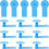100 . etiquetas oreja ganado identificación tpu 4