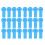 100 . etiquetas oreja ganado identificación tpu 6