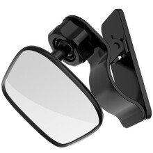 espejo para bebé en coche, retrovisor asiento trasero (negro)