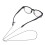 para gafas de sol, cordón ajustable para cuello (negro) 3