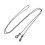 para gafas de sol, cordón ajustable para cuello (negro) 6