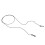 para gafas de sol, cordón ajustable para cuello (negro) 5