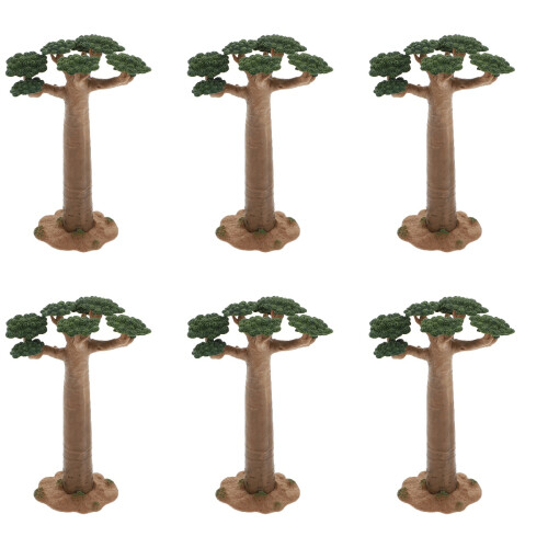 6 Unidades Mini Árbol Decoración 2