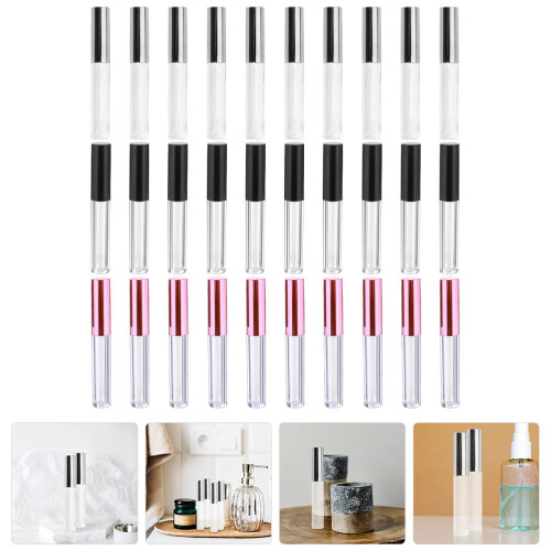 30 unidades vacíos para labial, recargables, DIY 2