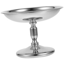 Bol De Acero Inoxidable Para Postre Y Helado Con Pie Pedestal