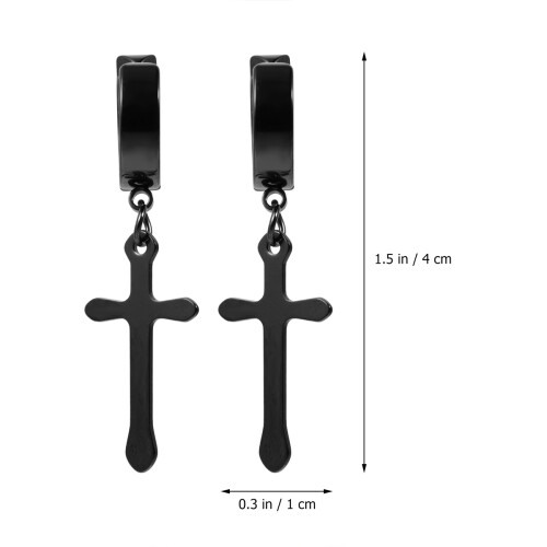 3 pares de pendientes clip con , para mujer y 1